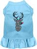 All Santa's Deer Christmas Pet Dress
