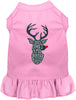 All Santa's Deer Christmas Pet Dress