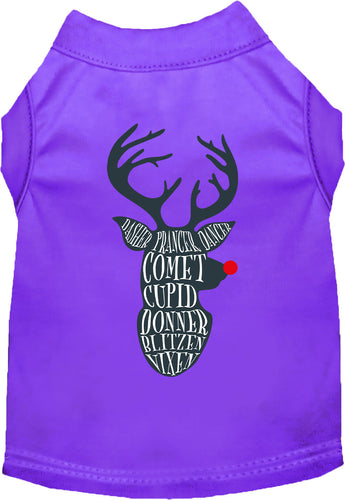 All Santa's Deer Pet Shirt