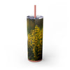 Skinny Tumbler with Straw – 20 oz Stainless Steel Cup