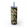 Skinny Tumbler with Straw – 20 oz Stainless Steel Cup