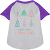 Twinkle Lights, Merry Nights Pet Raglan Shirt