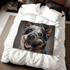 Sweatshirt Blanket – Plush Fleece Throw, 2 Size Options