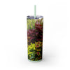 Skinny Tumbler with Straw – 20 oz Stainless Steel Cup