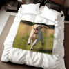 Sweatshirt Blanket – Plush Fleece Throw, 2 Size Options