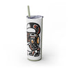 Skinny Tumbler with Straw – 20 oz Stainless Steel Cup