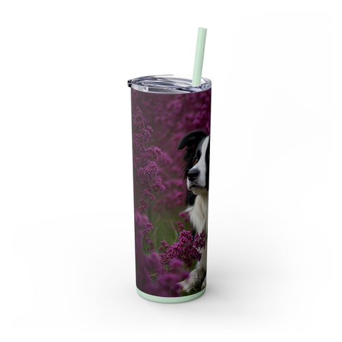 Skinny Tumbler with Straw – 20 oz Stainless Steel Cup