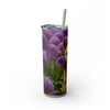 Skinny Tumbler with Straw – 20 oz Stainless Steel Cup