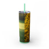 Skinny Tumbler with Straw – 20 oz Stainless Steel Cup