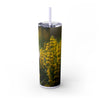 Skinny Tumbler with Straw – 20 oz Stainless Steel Cup