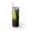Skinny Tumbler with Straw – 20 oz Stainless Steel Cup