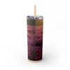 Skinny Tumbler with Straw – 20 oz Stainless Steel Cup