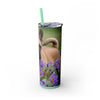 Skinny Tumbler with Straw – 20 oz Stainless Steel Cup