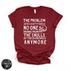 Skulls of Their Enemies Tee | Dark Nature Graphic T-Shirt {WHITE DESIGN}