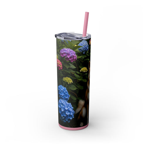 Skinny Tumbler with Straw – 20 oz Stainless Steel Cup