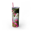 Skinny Tumbler with Straw – 20 oz Stainless Steel Cup