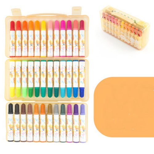 Painting Crayons Gift Box Children's Thick Head Set