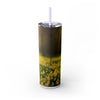 Skinny Tumbler with Straw – 20 oz Stainless Steel Cup