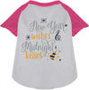Midnight Kisses Pet Raglan Shirt