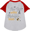 Midnight Kisses Pet Raglan Shirt