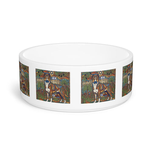 Ceramic Pet Bowl – 16 oz Dog Feeding Bowl