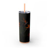 Skinny Tumbler with Straw – 20 oz Stainless Steel Cup
