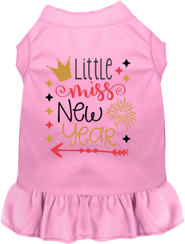 Little Miss New Year Pet Dress