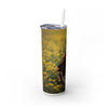 Skinny Tumbler with Straw – 20 oz Stainless Steel Cup
