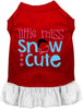 Little Miss Snow Cute Pet Dress
