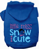 Little Miss Snow Cute Pet Hoodie