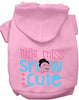 Little Miss Snow Cute Pet Hoodie