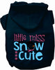 Little Miss Snow Cute Pet Hoodie