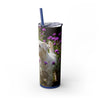 Skinny Tumbler with Straw – 20 oz Stainless Steel Cup