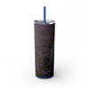 Skinny Tumbler with Straw – 20 oz Stainless Steel Cup