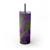 Skinny Tumbler with Straw – 20 oz Stainless Steel Cup