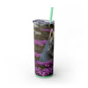 Skinny Tumbler with Straw – 20 oz Stainless Steel Cup