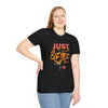 Just Blessed Graffiti Graphic Tee — Urban Faith Inspirational T-Shirt