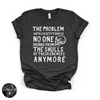 Skulls of Their Enemies Tee | Dark Nature Graphic T-Shirt {WHITE DESIGN}