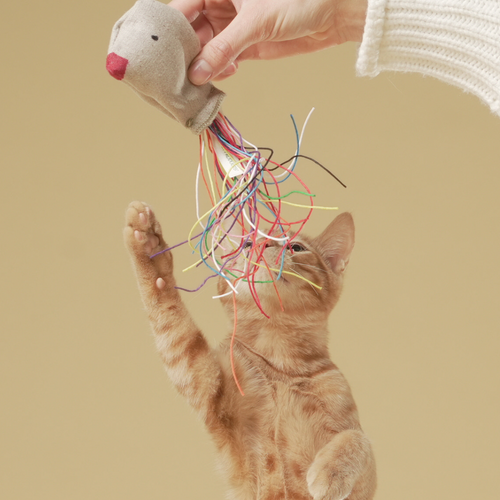 Natural Hemp Cat Toy - Eco-Kitty Bird