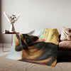 Sweatshirt Blanket – Plush Fleece Throw, 2 Size Options