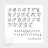 Personalized Custom 316L Stainless Steel Jewelry, English Alphabet Name Anklet