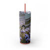 Skinny Tumbler with Straw – 20 oz Stainless Steel Cup