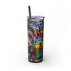 Skinny Tumbler with Straw – 20 oz Stainless Steel Cup