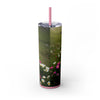 Skinny Tumbler with Straw – 20 oz Stainless Steel Cup