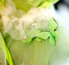 Dog Fairy Tutu Dress with Butterfly & 3D Floral Lace