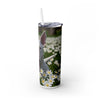 Skinny Tumbler with Straw – 20 oz Stainless Steel Cup