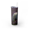 Skinny Tumbler with Straw – 20 oz Stainless Steel Cup