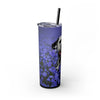 Skinny Tumbler with Straw – 20 oz Stainless Steel Cup