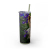 Skinny Tumbler with Straw – 20 oz Stainless Steel Cup