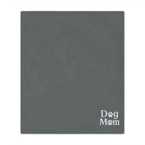Dog Mom Minky Blanket